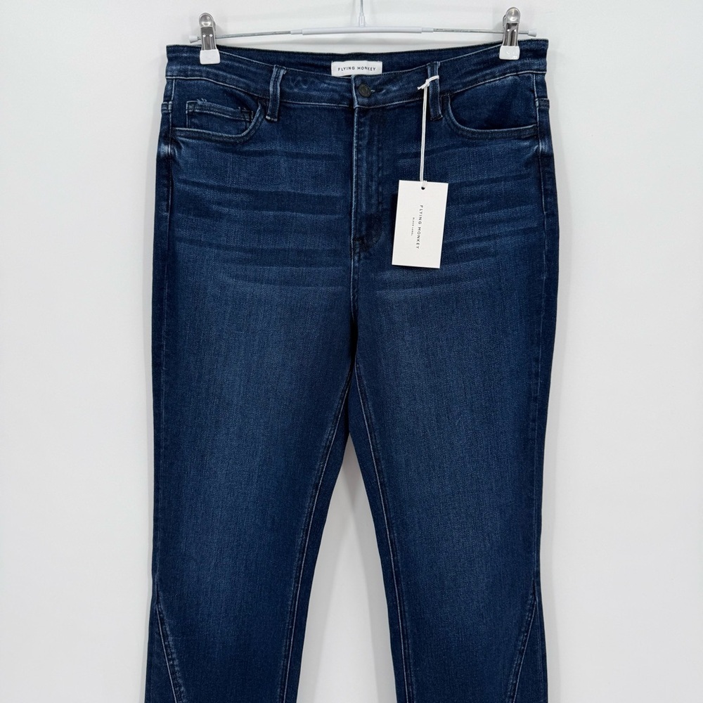 Flying Monkey Split Front High Rise Slim Straight… - image 11